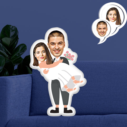 Kişiye Özel Gelin Damat Peluş  Bebek